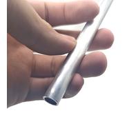 Industria Tubo in alluminio cavo Diametro esterno 21 mm 6061 OD21 mm Interno 7 mm a 19 mm Tubo in lega di alluminio Costruzione(OD 21mm ID 17mm)