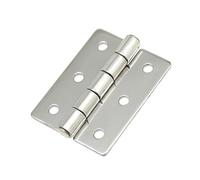 Industrial Cabinet Door Hinge 304 Stainless Steel Distribution Flat Folding 65x 50x2mm 1Pcs(Mirror polishing)