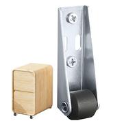 Industrial Casters - Heavy Duty Wheels, Long Bracket Swivel Casters - Side Caster Mount Wheels, Furniture Wheels, Smooth & Quiet Rolling Casters for Furniture Repair