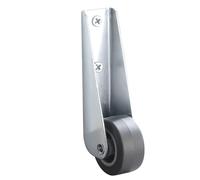 Industrial Casters - Mobili Side Mount - Supporto lungo ruote | Silenzio liscio e in movimento per sedie, carrelli, workbench e dispositivi - Manutenzione, rullo liscio e silenzioso per Au