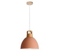 Industrial Chandelier, Colorful Lighting Fixture, Fashion with Wood Hanging Lamp, Elegant Creative Pendant Lights, Metal Lampshade for Home Decor, Restaurant, Dining Room, Bedroom, Kitchen, Bar