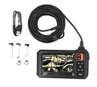 Industrial Endoscope Inspection Camera with HD Screen Snake Camera 8mm Lens 1080P Resolution 4.3 Inch IPS Display Adjustable Brightness with Accessories for Automobile Maintenance