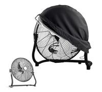 Industrial Fan Cover Outdoor Floor Fan Dust Cover Waterproof with Drawstring for 18"- 24" Floor Dustproof 210D Oxford Commercial High Velocity Movement Drum Protection Hood for Outdoor Indoor