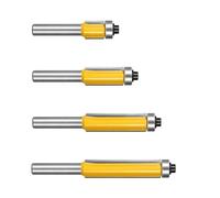 Industrial Flush Trimming Router Cutter Bit 12 7 Mm Lama Con Cuscinetto a Sfera 8 Mm Per Copiare Strumento di Lavorazione del Legno Flush Trim Router Bit Per Router