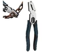Industrial-Grade 9-in-1 Multi-Function Cutting Pliers, Heavy-Duty Nail Puller Pliers with Compound Leverage, Wire Cutter & Multi Tool for Construction, Repair & DIY