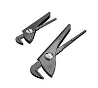 Industrial Grade,Adjustable Multifunctional Pipe Wrench,High Grip Strength Plumbers Tool,Independence Adjustable 7-12 Inch Carbon Steel Plumbers Tool,for Nuts,Pipes (7+10.5 in)