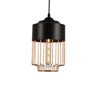 Industrial Hanging Lamp Elegant Pendant Lights Metal Cage Retro Ceiling Light Chandelier Over Sink Vintage Suspension Lampe for Rustic Living Room Kitchen Island Shop