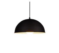 Industrial Home Vintage Large Iron Light Semicircle Metal Pendant Lighting Dome Color Chandeliers Lamp for Kitchen Island Dining Table,E27(Dark,30cm)