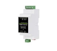 Industrial Isolated RS485 to ETH (C) RJ45 Converter Wall/Rail-Mount for Modbus for Reliable Data Co