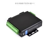 Industrial Isolated Serial Port Module Eight-Way RS485 to RJ45 Ethernet Gateway#