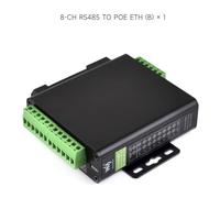 Industrial Isolated Serial Port Module Eight-Way RS485 to RJ45 Ethernet Gateway#