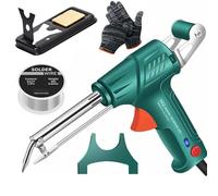 Industrial Laser Welding Tools with Internal Heating, Handheld Electric Soldering Iron Tool Set, 3-in-1 Automatic Corded Solder Iron Internal Heat, Portable Weldings Gun for Metal (C)