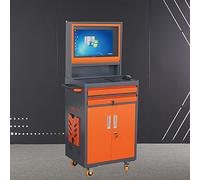Industrial PC Cabinet Mobile Computer Cabinet Large Size Computer Cabinet For 24 Inch Monitor