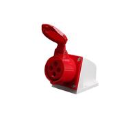 Industrial Plug and Socket Connector, Docking, Source Manufacturer, 3 Core 3P, 4 Core, 5 pin, five hole, 16A 32A, 220V, 380V wal(W,32A)