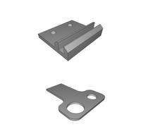 Industrial Sensor Mount for Dual Proximity & Infrared Detectors