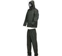 Industrial Starter IMPERMEABILE COMPLETO LLUVIA Col. Verde Mis. XL