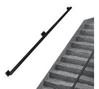 Industrial Strength - Scala quadrata da 1,3 cm x 6,1 m, antiscivolo, a parete, per gradini e portici, per interni ed esterni, soluzione di sicurezza in acciaio durevole