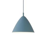Industrial Style Chandelier, Creative Personality Aluminum Pendant Lamp Lampshade, E27 Base Ceiling Lighting Fixtures, Corridor Barn Front Desk Decoration Hanging Light(Blue)