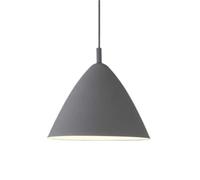 Industrial Style Chandelier, Creative Personality Aluminum Pendant Lamp Lampshade, E27 Base Ceiling Lighting Fixtures, Corridor Barn Front Desk Decoration Hanging Light(Gray)