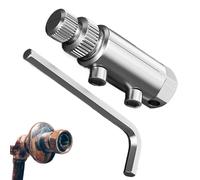 Industrial Valve Remover, Advanced Screw Extraction Kit, Efficiency with High Torque, Hardened Alloy Bits, Salvage Tool with Rugged Build, Plumbing Accessory for Wall and Pipe Maintenance