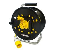 Industriale 16 Amp 110v Giallo Site Prolunga Avvolgitore Ceeform Spina A Oulet