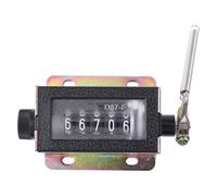 Industriale 5 cifre 0-99999 Resettable Manuale Contatore Meccanico Contatore Meccanico per Macchine Tessili Coaching Attrezzature Meccaniche per Inventario Tracking