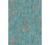 Industriale Casual Chic Carta Da Parati IN Vinile 10273-18 Blu Metallico Malta