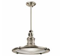 Industriale Plafoniera Defne IN Stagno Antico Ø46cm Regolabile Lampada Sala [EEK: A++]
