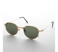 Industriale Steampunk Occhiali da Sole Con Oro Dadi E Bullone Accent - Steamboy