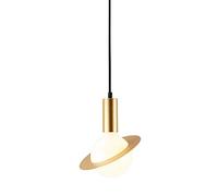 Industrie Nordic Industries Aioni per Illuminazione a Sospensione Isola Globe Globe Glass Shade Loft Lampada sospesa da Bar a 1 Illuminazione Le lampadario a Bandiera del lampadario realizzate in