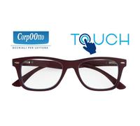 Industrie Ottiche Italiane OCCHIALE DA LETTURA PREMONTATO TOUCH ROSSO 1,50 DIOTTRIE 1 PAIO