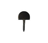 Industrielle De Sedan Fermaporta Dritto Vite Testa Rotonda 25X3 Nero, Sconosciuto, Taglia Unica