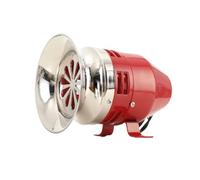 Industrielle Sirena di Allarme MS-390 - 120dB Motore Resistente in Acciaio 220V 100W ad Alta Decibel -30℃ Resistente al Freddo Suono Continuo (Rosso)