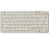Industry 4.0 Mini Notebook Style Keyboard - Corded - QWERTY - White NEW