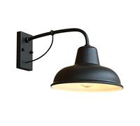 Industry Wall Light Indoor Outdoor Wall Sconce Light,Industrial Vintage Gooseneck Barn Light, Matte Black/Silver Black Wall Lamp Fixture For Modern Farmhouse, Warehouse, Bedroom, Kitchen, Bathr/Matte