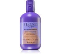 Inebrya BLONDesse No-Orange Shampoo shampoo nutriente sfumature neutralizzanti di ottone 300 ml
