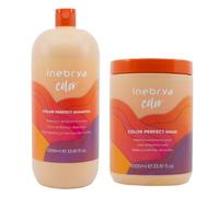 Inebrya Color Perfect Shampoo Colore 1000 ml + Maschera Colore 1000 ml