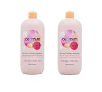 Inebrya Ice Cream Keratin Restructuring Shamoo 2000 ml - 2 Flaconi