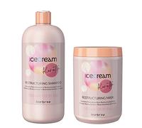 Inebrya Restructuring Kit Ristrutturante - Shampoo 1000 ml + Maschera 1000 ml - Con Cheratina - SLS-SLES Free