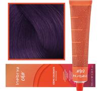 Crema colore permanente per capelli con semi di lino e aloe vera 100ml INEBRYA 6.20 biondo scuro viola cherry