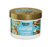 Inecto Glossy Shine Argan Miracle Hair Mask 450ml, nutriente per capelli danneggiati, trattamento di condizionamento profondo, trattamento di riparazione per capelli in urgente bisogno di salvataggio