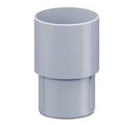 INEFA Connettore INEFA per pluviali 100mm Plastica grigia, presa per pluviale, presa di collegamento, presa a innesto, presa per pluviale, pluviale, pluviale, ramo, collegamento, grondaia