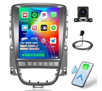 Inefala 8 Core 4+64G Stereo per Opel Astra J/Buick Excelle 2009-2015 Android 15 con Wireless CarPlay Android Auto, 9,7 Pollici Auto Radio Soporta Bluetooth WIFI 28UI GPS FM EQ SWC AHD Telecamera