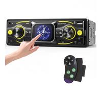 Inefala Autoradio 1 Din Bluetooth con Radio FM/AM/RDS, Stereo Auto Bluetooth 1 DIN Radio con Touchscreen 2.17 Pollici, Auto Lettore MP3 Supporta USB/SD/Aux/SWC/Ricarica rapida