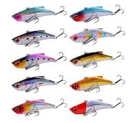 INEOUT 10 PZ 90mm 27g VIB Esche Affondamento Crankbait Richiamo di Pesca Invernale Isca Pesce Persico Artificiale Duro Wobblers Esca