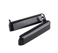 INEOUT Auto al di Fuori della Maniglia della Porta Esterna Anteriore Sinistra + Destra impostata Adatta for Nissan D21 Hardbody Pickup PathFind Esterno Porta Maniglie Nero