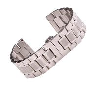 INEOUT Bracciale Cinturino In Acciaio Inossidabile Compatibile Con Orologio Armani Argento 18mm 19mm 20mm 21mm 22mm 24mm Accessori Moda Donna(19mm)