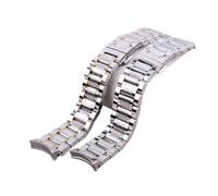 INEOUT Cinturino For Orologio Compatibile Con Longines L2 L4 Master Collection For For Bracciale In Acciaio Inossidabile Interfaccia Solida 19mm, 20mm, 21mm(Silver,21mm)