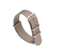INEOUT Cinturino in Nylon for Orologio 20mm 22mm for Cinturino Casual Sostituisci Cinturino Sportivo(Khaki_20mm)