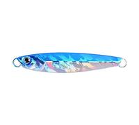 INEOUT Ocean Boat Beach Seawater Fishing Drag Metal Jigging Lures 60g 80g Bait for Spanish Sgombro Bass Casting Spoons Jigs(B,60G-96MM)